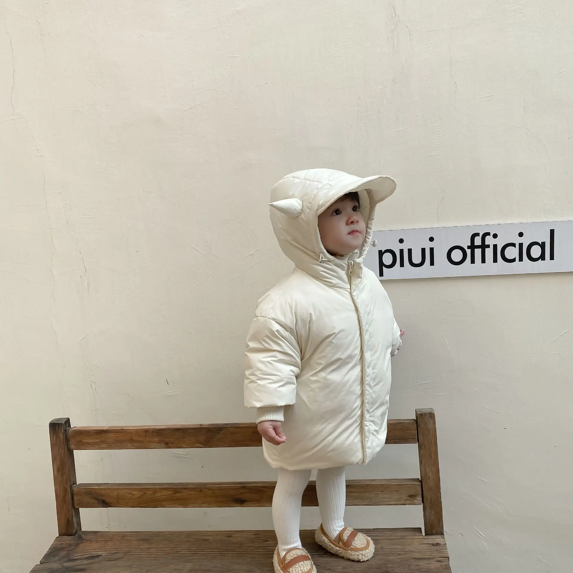 

Детское пальто с хлопковой подкладкой, на осень/зиму