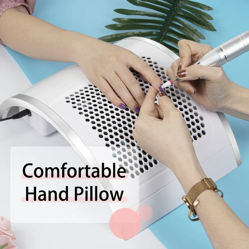 Пылесос для дизайна ногтей 80 Вт четыре вентилятора с высоким всасыванием