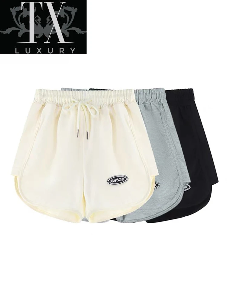 

2022 Summer Sports Women Casual Beach Sexy Waist Short Harajuku Female Lace Up Clothing Chic Stretch Shorts Pants