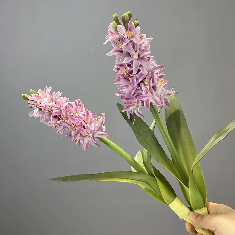 Искусственные гиацинты искусственные зеленое растение декоративная имитация