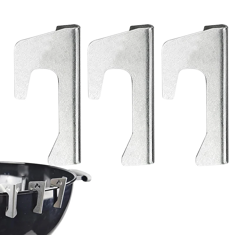 

Универсальная распорка | Многоразовый держатель прокладки для Решетки Гриля, распорка для противопожарных пластин из нержавеющей стали с прозрачным треугольным дизайном