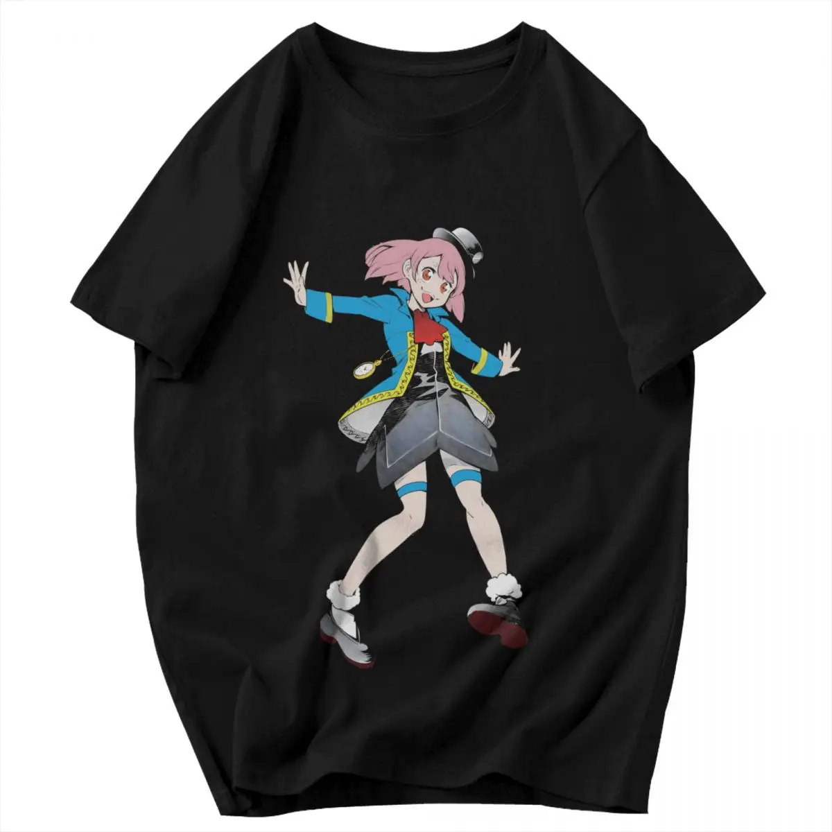 Мужская футболка Shangri La Frontier Emul человеческие подарки Y2K графическая одежда