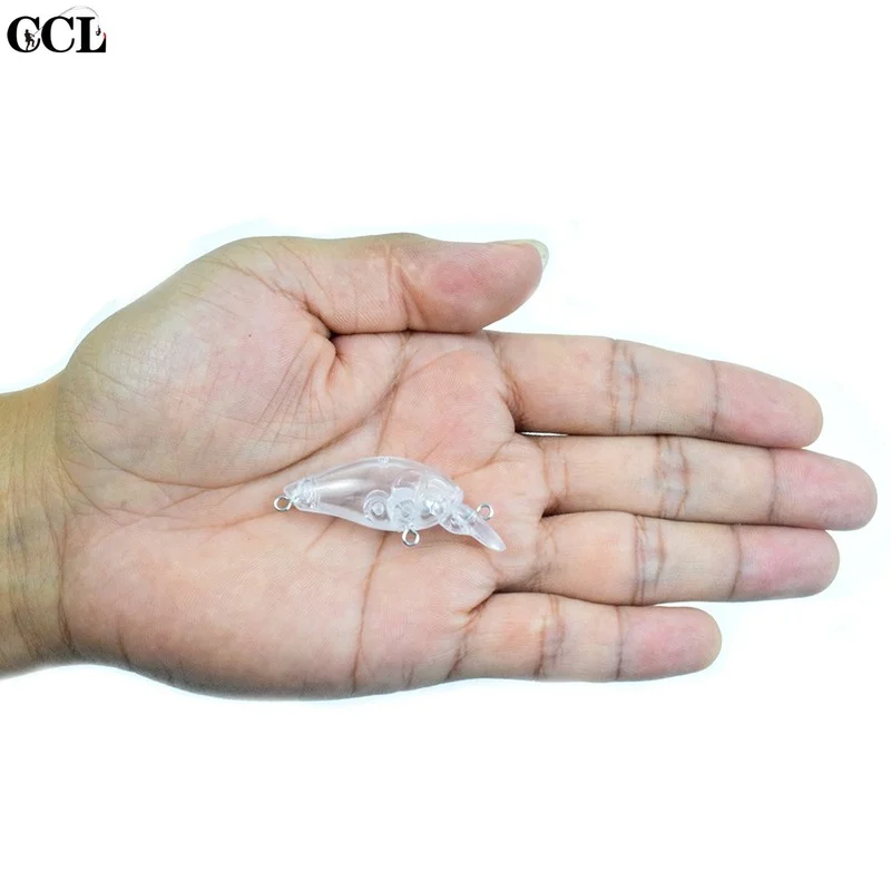 

CCLTBA 30 шт./лот 4,5 см 2,7 г мини кренкбейт DIY плавающая маленькая жесткая приманка для рыбалки по индивидуальному заказу Воблер для рисования нео...