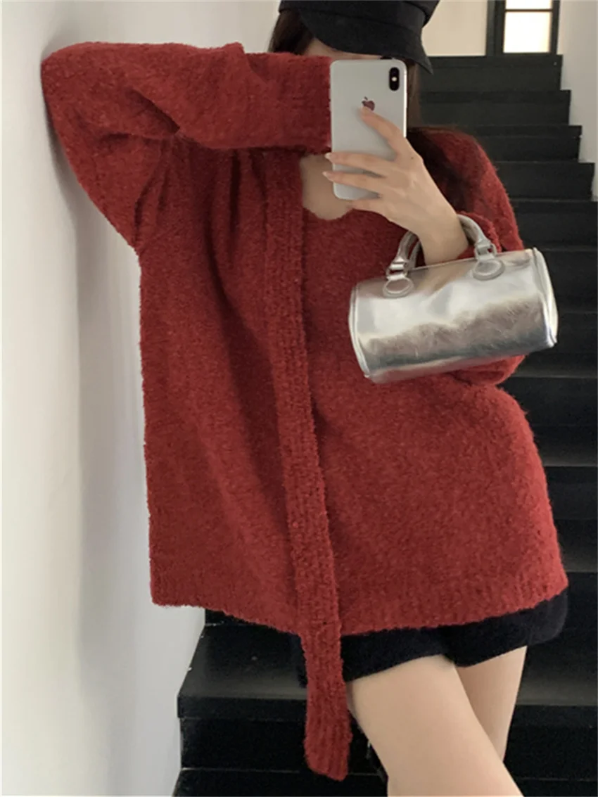 Alien Kitty модные весенние Повседневные свитера для женщин Нежный 2024 Кемпинг