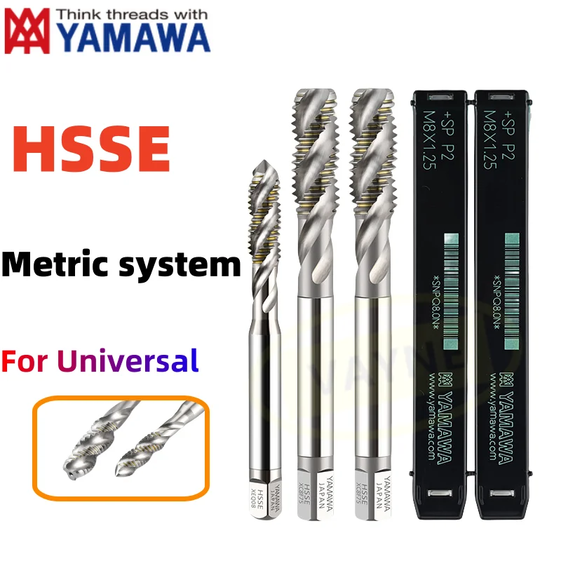 

YAMAWA HSSE Универсальные метчики для резьбы M1.4-M6