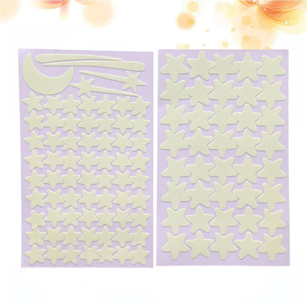

103pcs Stickers Fluorescent Creative Wall Stickers Glow In The Dark Decor Stickers for Living Room