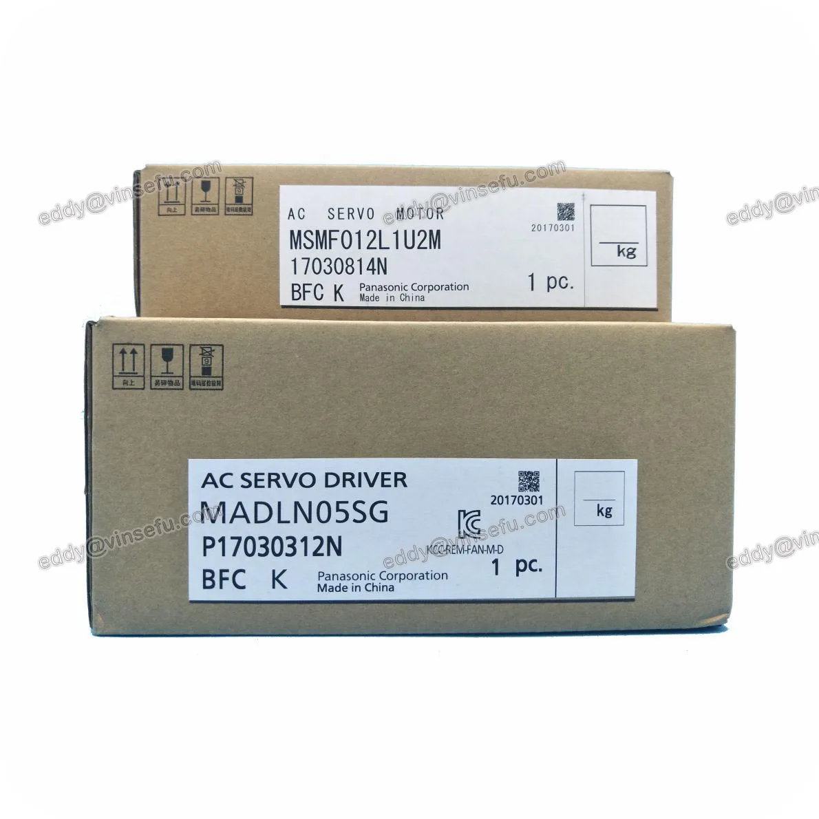 

100W servo driver is suitable for MSMF012L1U2M/MSMF012L1V2M motor Panasonic servo driver Panasonic MADLN05SG controller