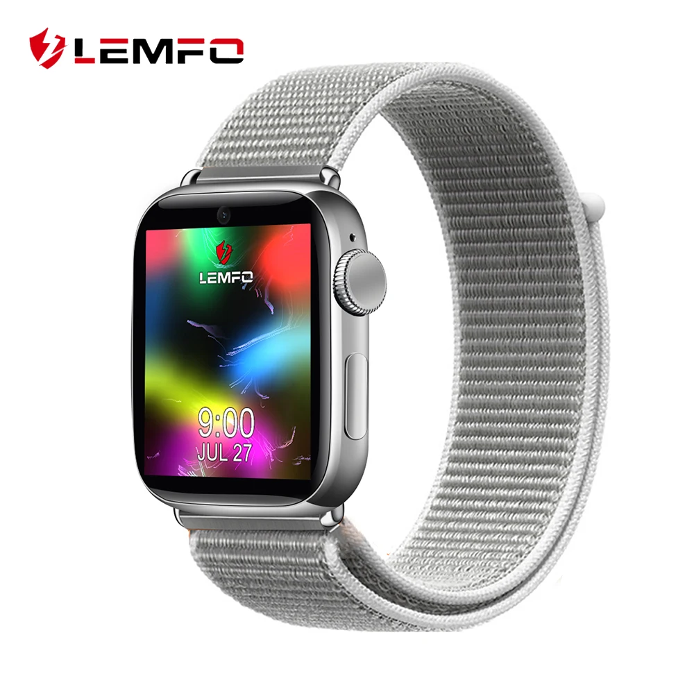 LEMFO LEM10 4G Smart Watch Android 7.1 1.88 Inch 360*320 Screen 4GB 64GB GPS WIFI 780mah Big Battery Smartwatch Phone