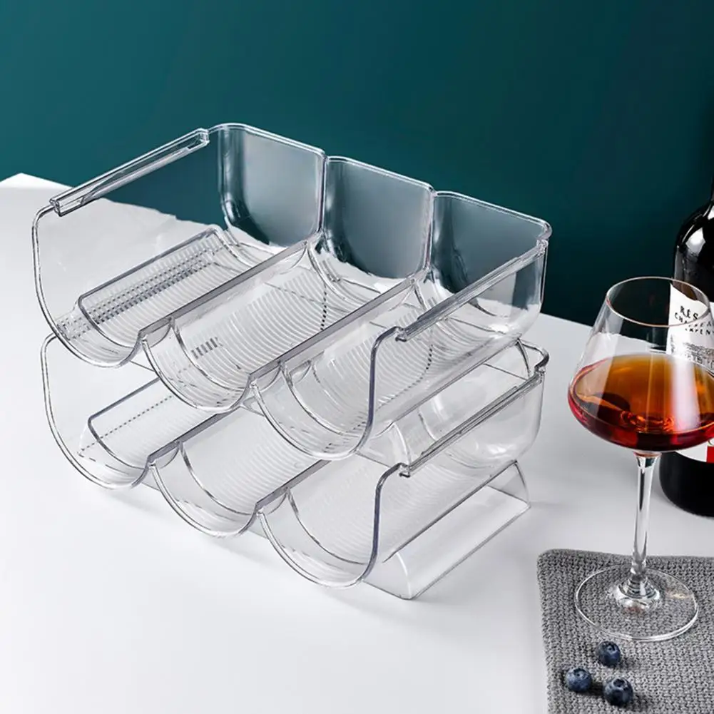 

Wine Stand Pretty Transparent Convenient Add Ambient Utility Wine Holder for Bar Bottle Rack Wine Rack