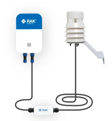 Мониторинг метеостанции | Датчик температуры влажности скорости ветра