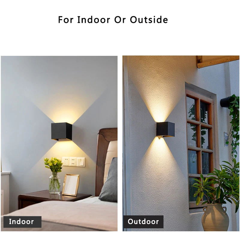 Водонепроницаемые светодиодные Настенные светильники IP65 6 Вт 12