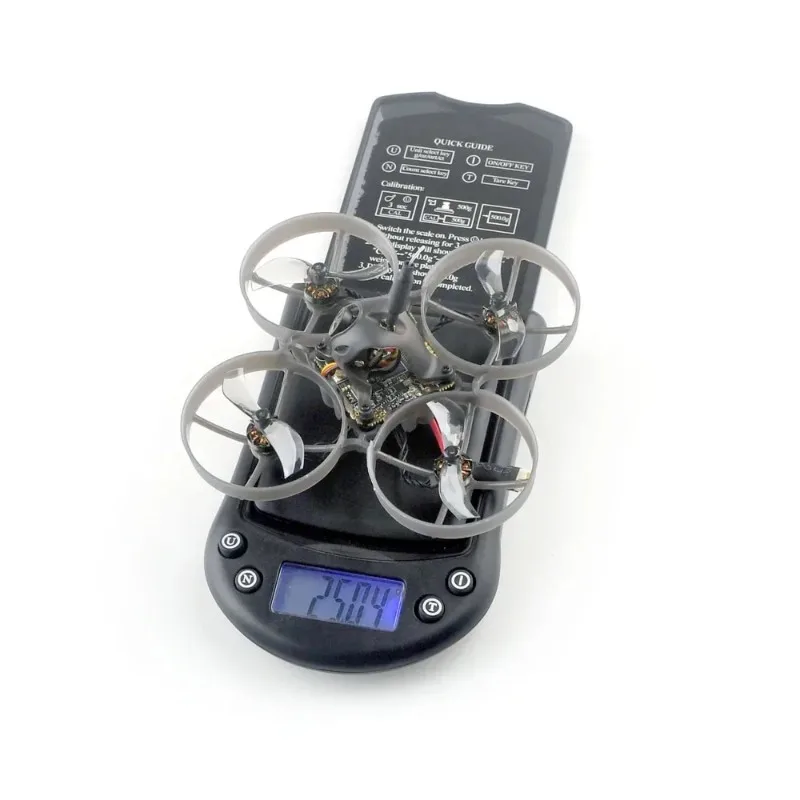 Дрон HappyModel Mobula7 1S 75 мм для FPV с интегрированным полетным контроллером 5-в-1 AIO FC, ELRS 2.4G, 12A ESC, VTX 400 мВт и Runcam Nano 3 24 г, сверхлегкий (art.: 3920dc560aa4c) - 3920dc560aa4c