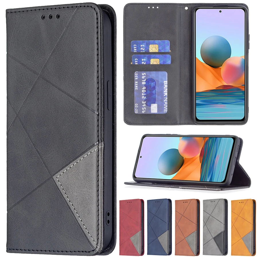 

Wallet Leather Case For Redmi 10 9A 9C 9T Note 11 11S 11T 11 Pro 10S 10 Pro 9 Pro 8 Pro 7 Mi Poco X3 Pro M3 M4 Pro F3 11Lite 11T