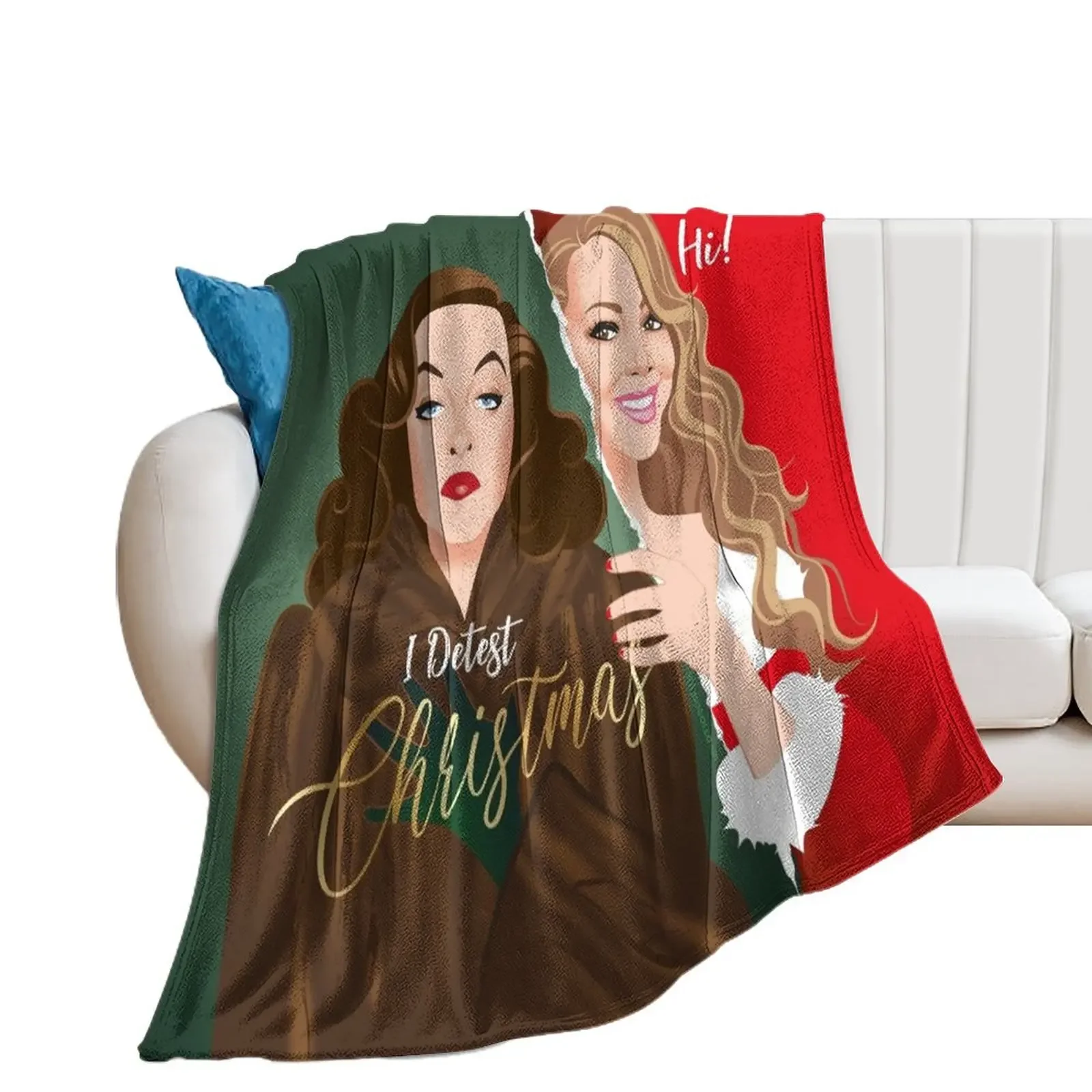 Обнаруженное рождественское одеяло Роскошные Дизайнерские летние