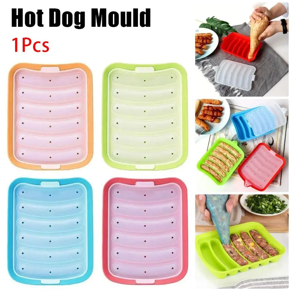 1 шт. антипригарная форма для приготовления колбас с крышкой машина пирожков