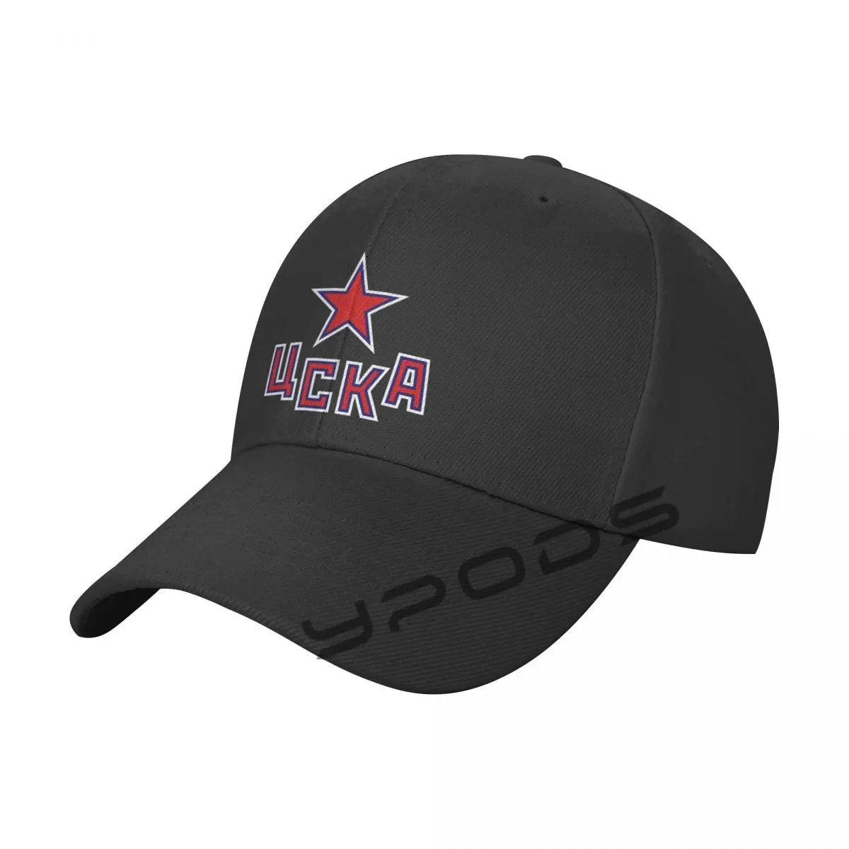 

Hc Cska Moscow Khl Russian Professional-Hockeyer Black Russia Logo Baseball Cap Fashion Adjustable Caps Men Women Hats Caps