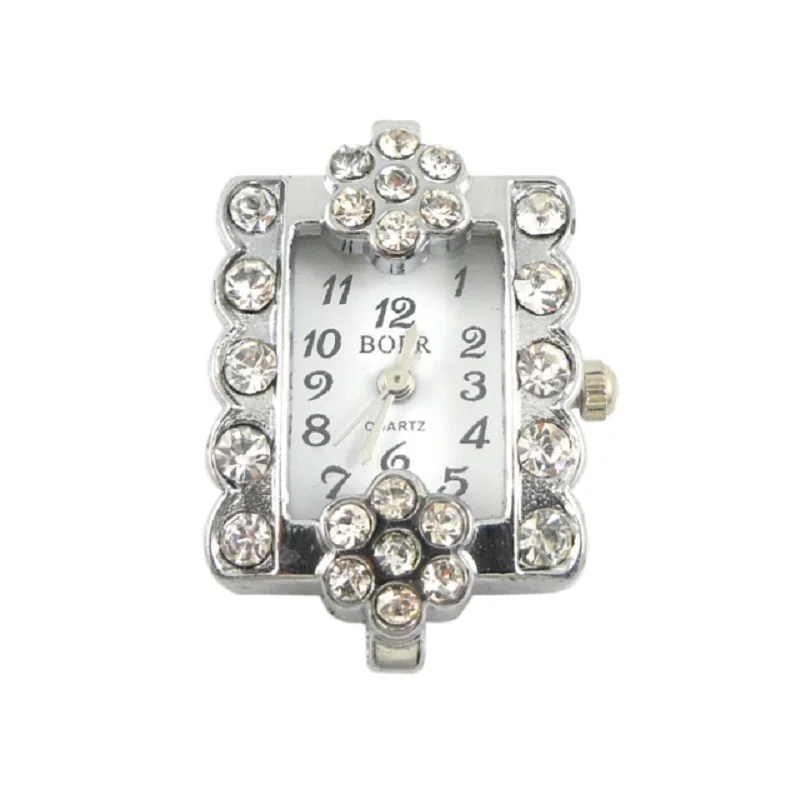

5Pcs /Lot Ornate Beading Quartz Watch Face Inlay Rhinestone For Watchband Watch Chain DIY W22
