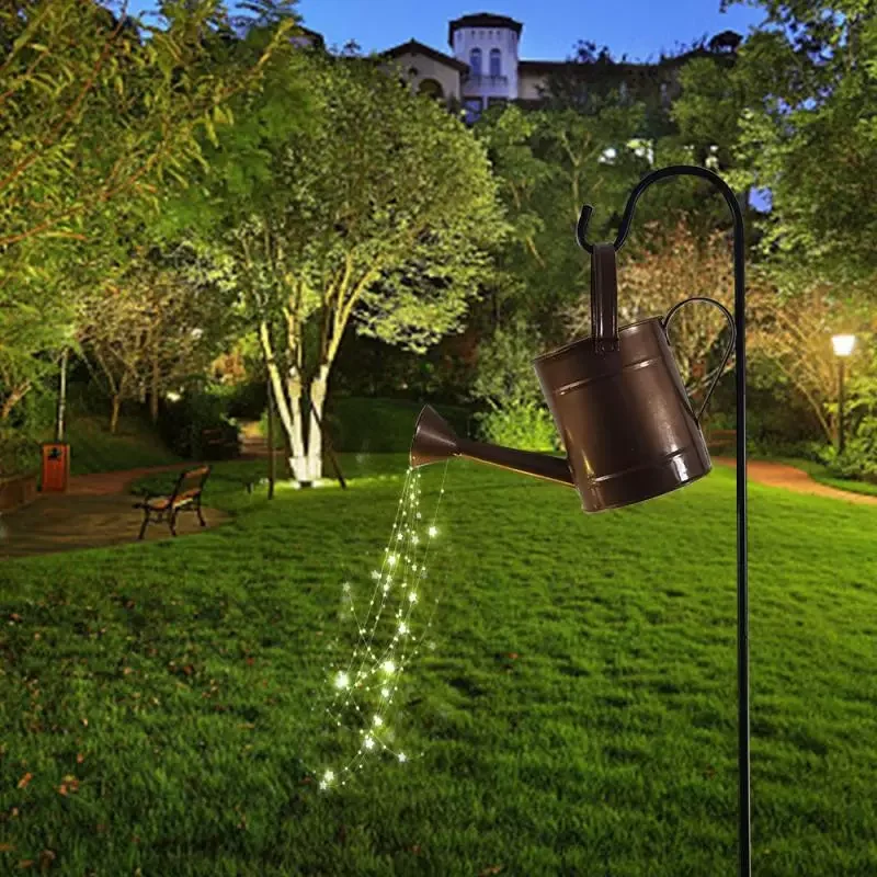 

2021 Shower Garden Art Light Garden Decoration Lawn Lamp Iron Stand Sprinkler Design Lighting Landscape Decorative Stakes