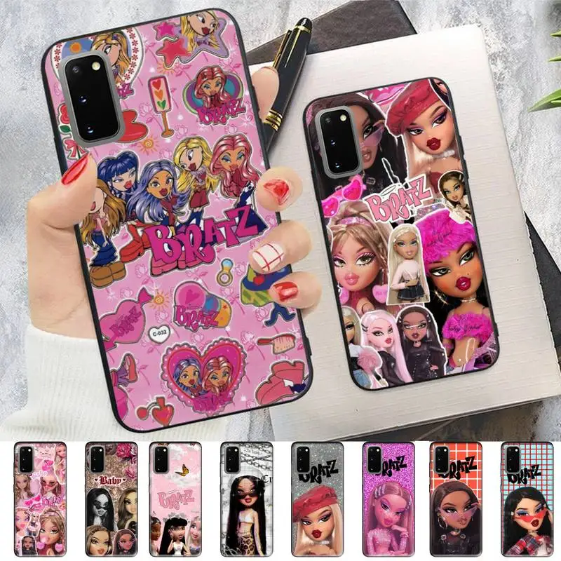 

lovely Doll Bratz Phone Case for Samsung S10 21 20 9 8 plus lite S20 UlTRA 7edge