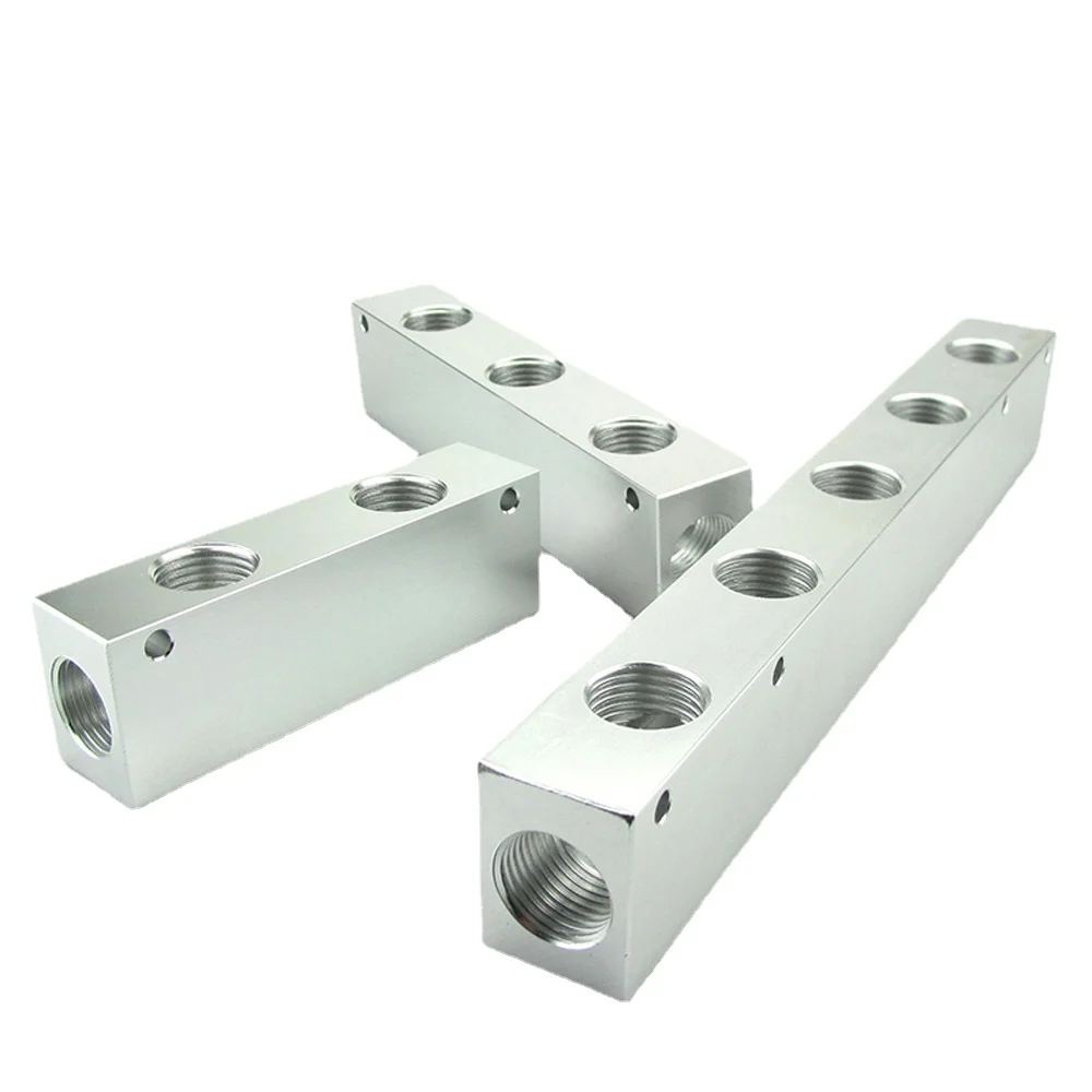 27x36 мм 1/2 &quotBSP Female 2 3 4 5 6 7 8 9 10 Ways 4-12 портов сплошной алюминиевый разделитель