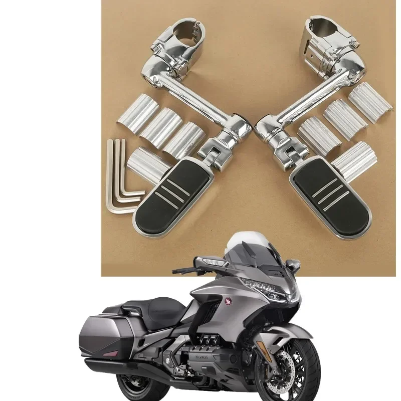 ępione Honda Gold Wing GL1800 22mm 30mm 35mm Części motocyklowe Przednie podnóżki Podnóżki Akcesoria