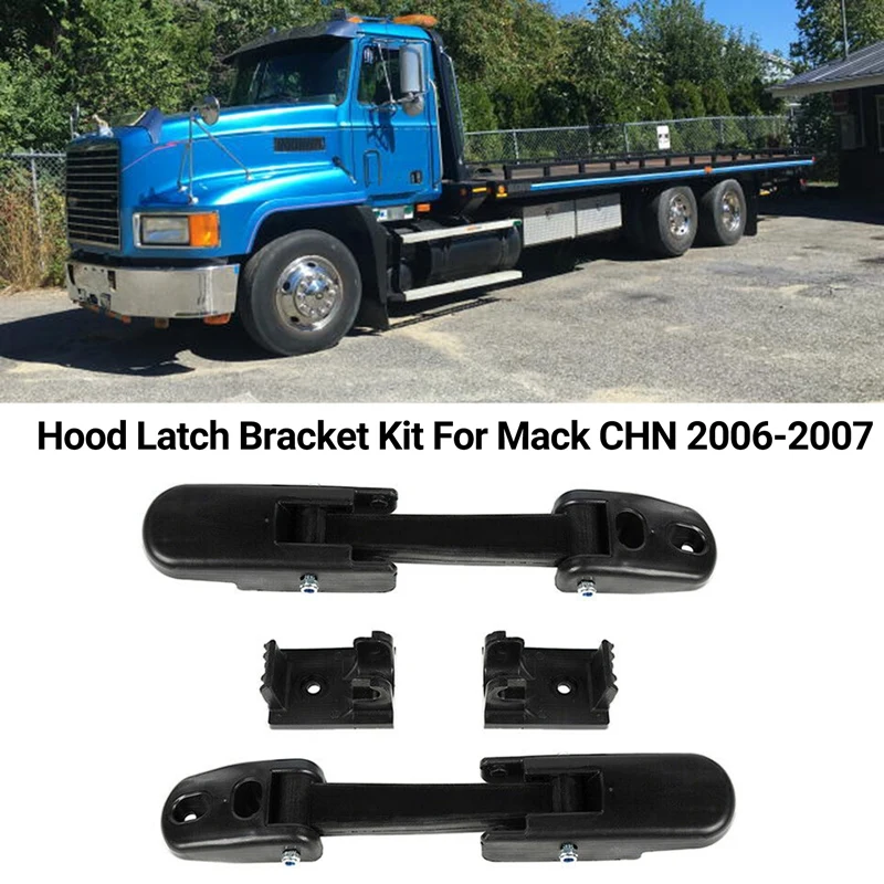 

2PCS Car Hood Latch Bracket Kit For Mack CHN 2006-2007 315-5502 & 315-5503