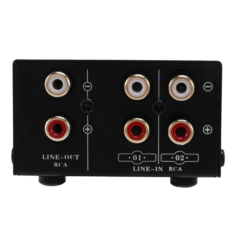 

Hot TTKK 2 in 1 Out or 1 in 2 Out Audio Source Signal Selector, Switcher, Speaker, Audio Source, Switcher, RCA Interface, Losses