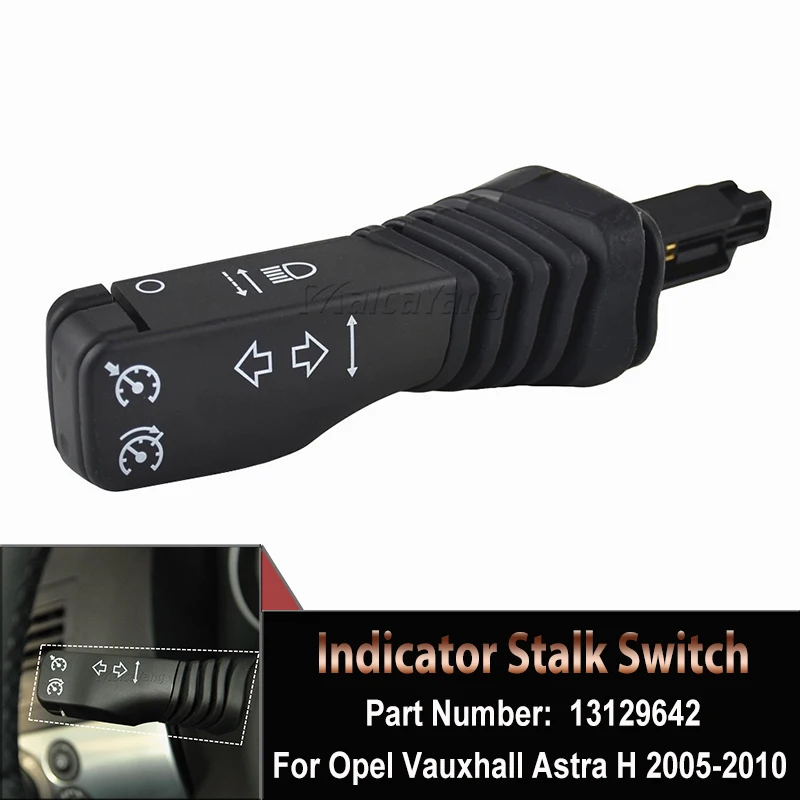 

Top Quality Cruise Switch For Astra H Zafira B SRI VXR DESIGN SXI For Opel Control Handle OEM 13129642 1241231 Car Accessories