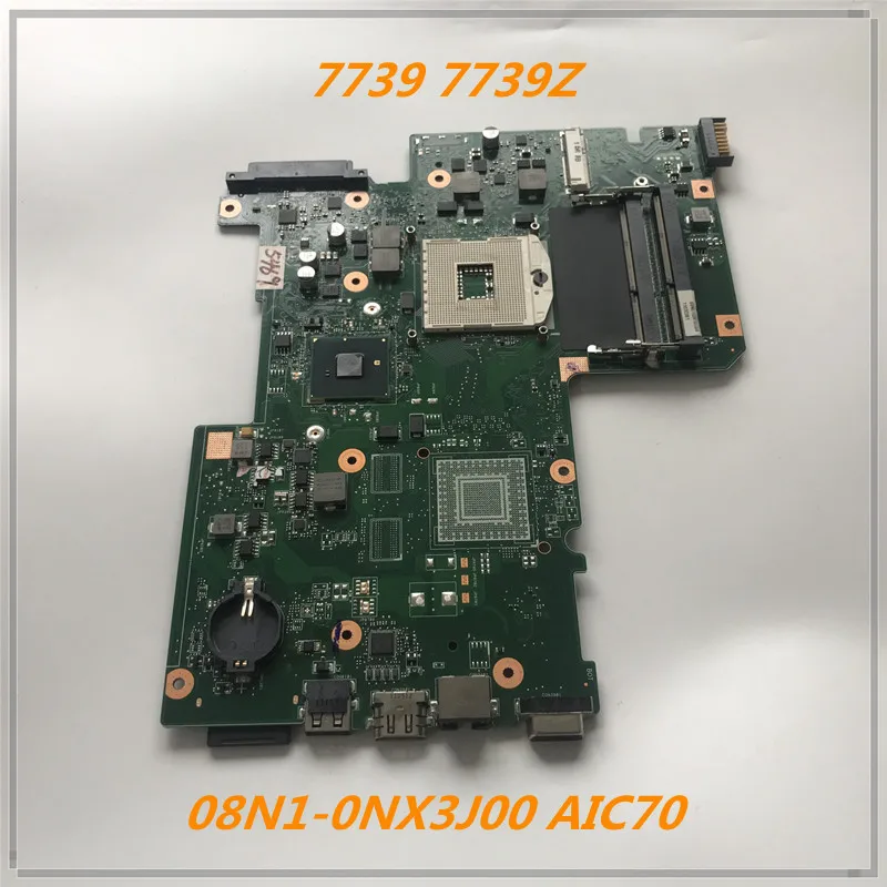 Материнская плата MBRN60P001 08N1-0NX3J00 AIC70 для ноутбука Acer Aspire 7739 7739Z HM55 UMA DDR3 100%