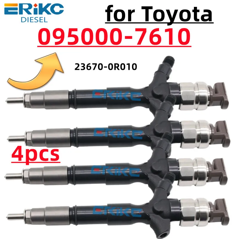 095000 -7610 НОВЫЙ ДИЗЕЛЬНЫЙ ИНЖЕКТОР 23670-0R010 для DENSO TOYOTA AVENSIS VERSO 2.2