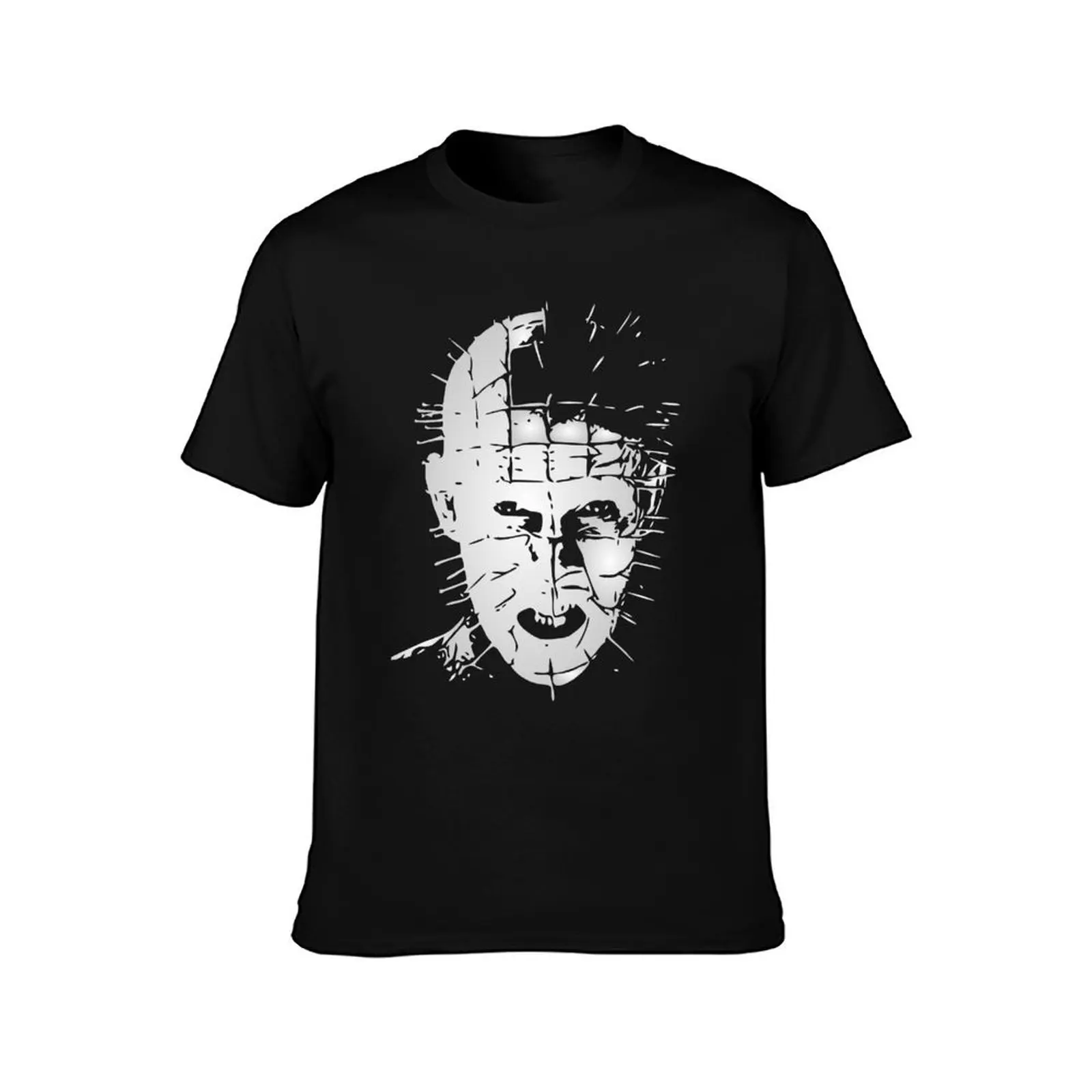 Фото Мужская хлопковая рубашка Hellraiser, брендовая мужская футболка 1987, 100% роскошная футболка, хлопковая рубашка, футболка №2