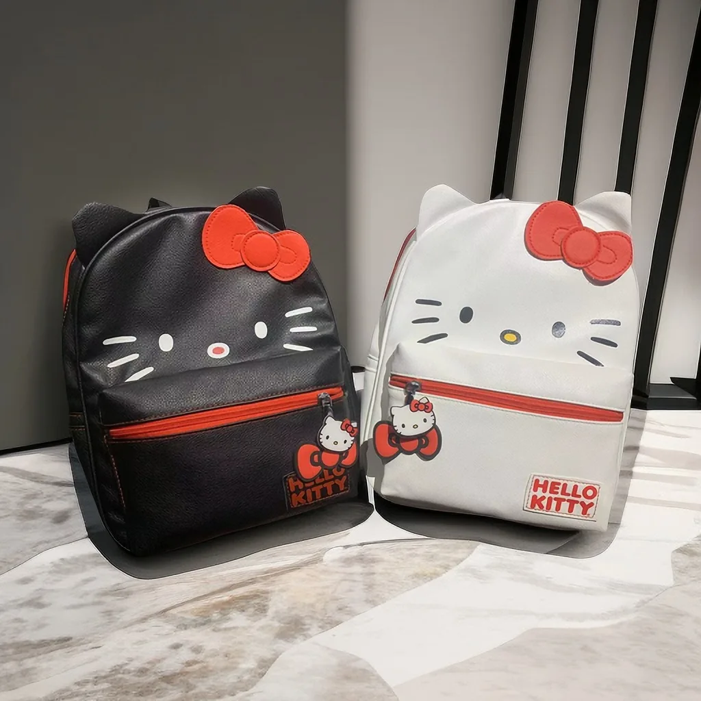 

Sanrio Hellokitty Cute Schoolbag Small Size And Large Capacity Cartoon Backpack Lightweight And Versatile Trendy Girls Backpack