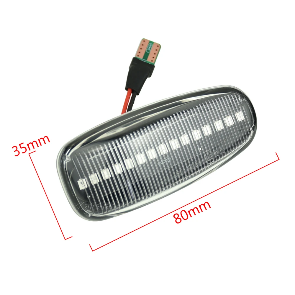 Фонари с динамическим поворотным сигналом боковые габаритные огни для Mercedes Benz