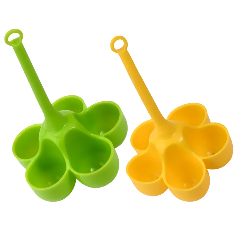 

2Pcs Silicone Egg Cookers Egg Makers Cup Mini Supple Egg Holders Kitchen Gadgets