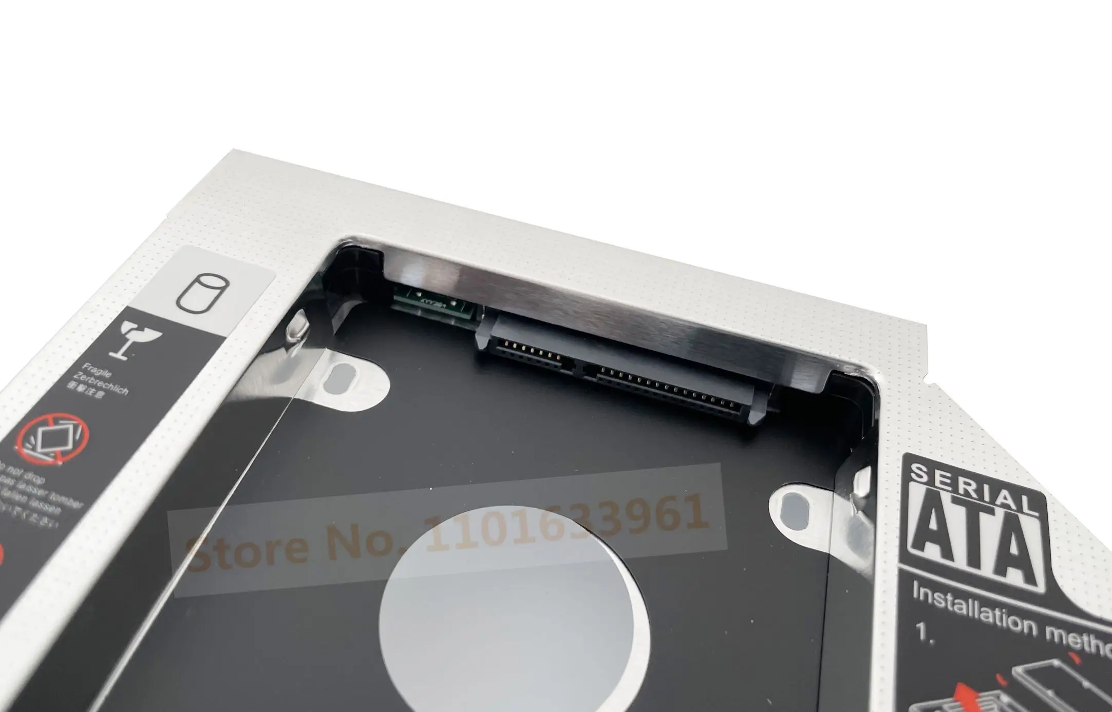 Фото 12,7 мм 2-й жесткий диск HDD, оптический отсек, кронштейн для HP EliteBook 8560p 8570p 8760p 8460p 8470p Acer TRAVELMATE 6293 P243-M №4