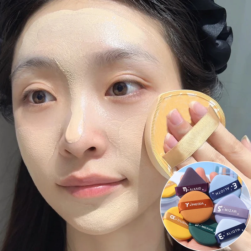 

Женский моющийся макияж губка треугольник круглый контур основания Тени Косметика пудра Puff Макияж для лица для женщин косметический инстр...