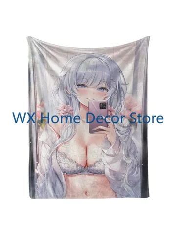 Genshin Impact Yae Miko Детское пляжное полотенце из микрофибры