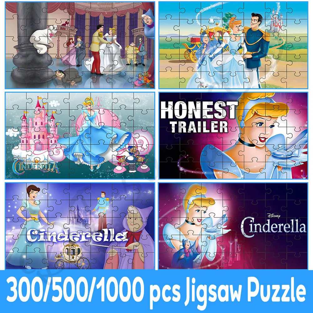 

Пазл принцессы Золушки из мультфильма Disney, 1000 шт.