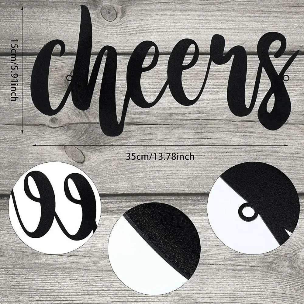 1 шт. декоративный металлический знак-знак ура для ванной комнаты