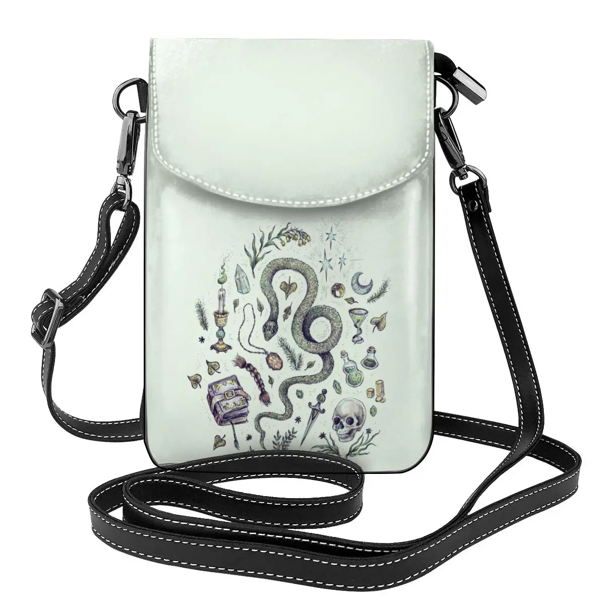 

Snake Shoulder Bag Snake Leather Bag Trending Pattern Women Bags Crossbody Multifunctional Woman Purse