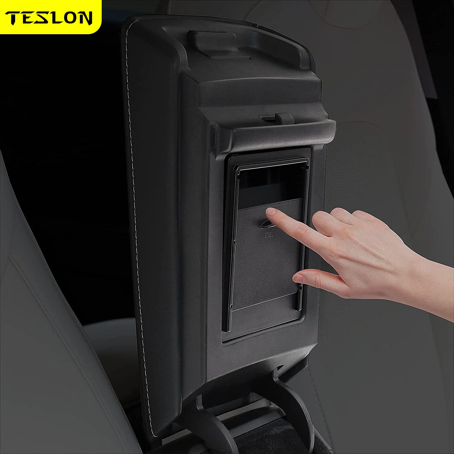 

TESLON For Tesla Model3 Center Console Organizer Armrest Hidden Storage Box For Tesla Model Y Car Accessorie Armrest Holder 2021