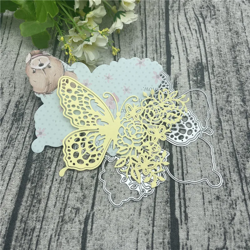 Португальские слова кружевные металлические Вырубные штампы трафареты для