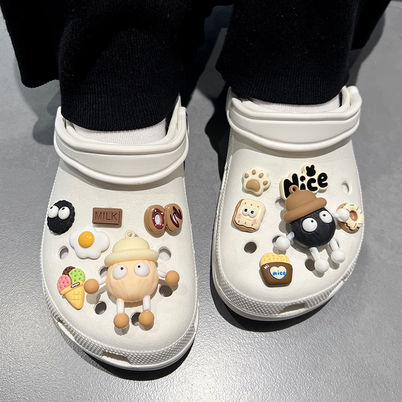 Оптовый набор горячая Распродажа DIY Подвески для обуви с отверстиями милых