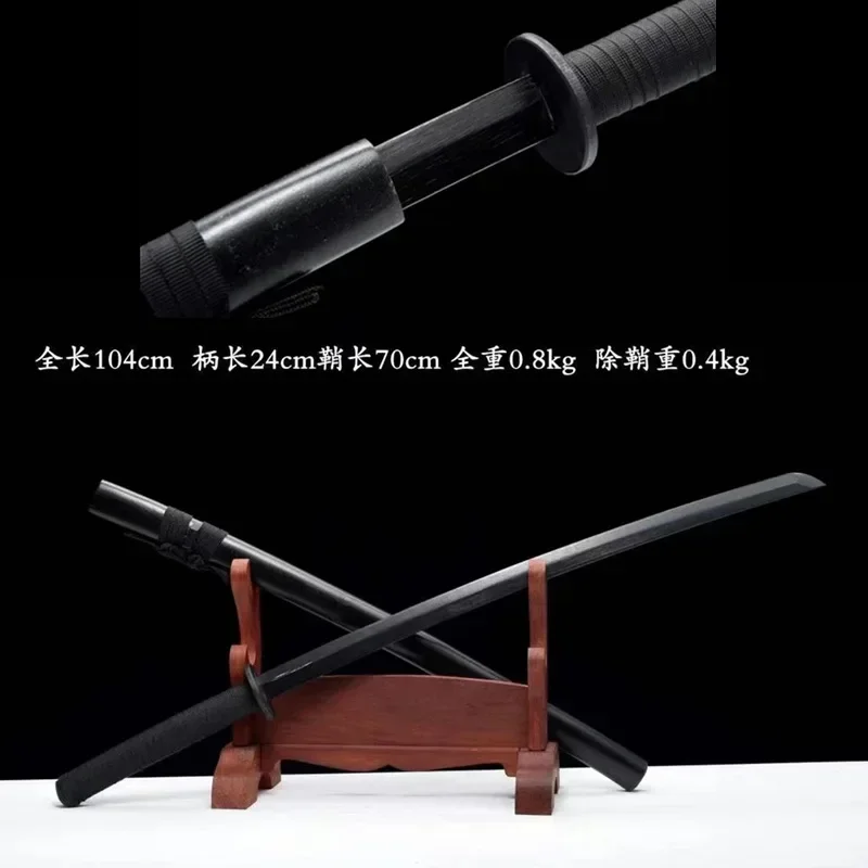 Самурайский клинок из цельного дерева с деревянным мечом в оболочке Ikuhedao