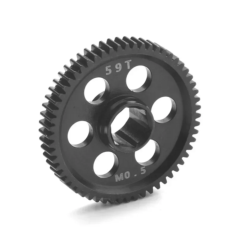 Steel Metal 0.5M 57T 59T Spur Gear Main ARA311196 for 1/18 Granite Grom RC Car Upgrade Parts Accessories