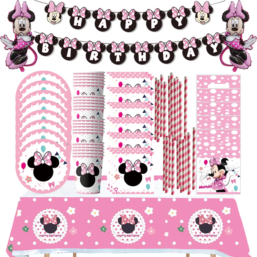 

Набор одноразовых столовых приборов «Минни Маус»