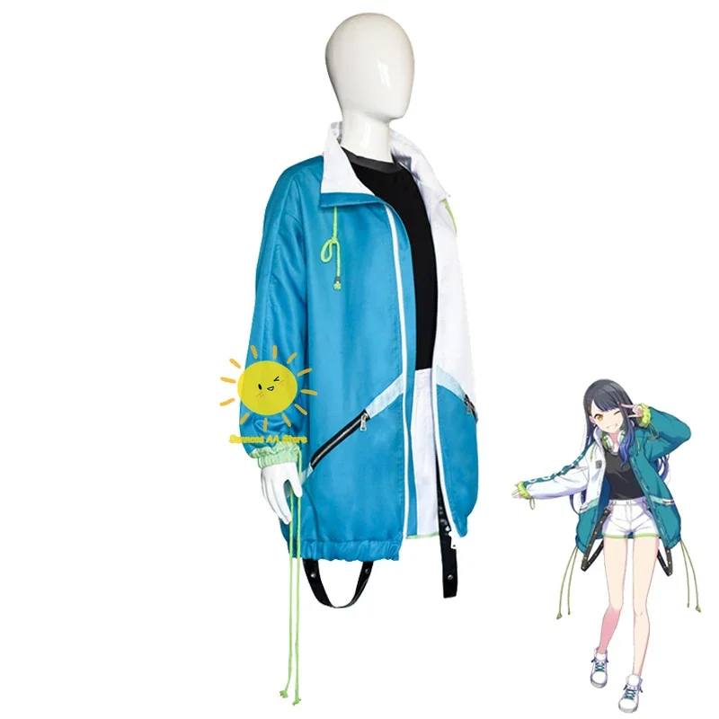 Игра Shiraishi An Косплей Project Sekai Красочные сценические костюмы для косплея Униформа