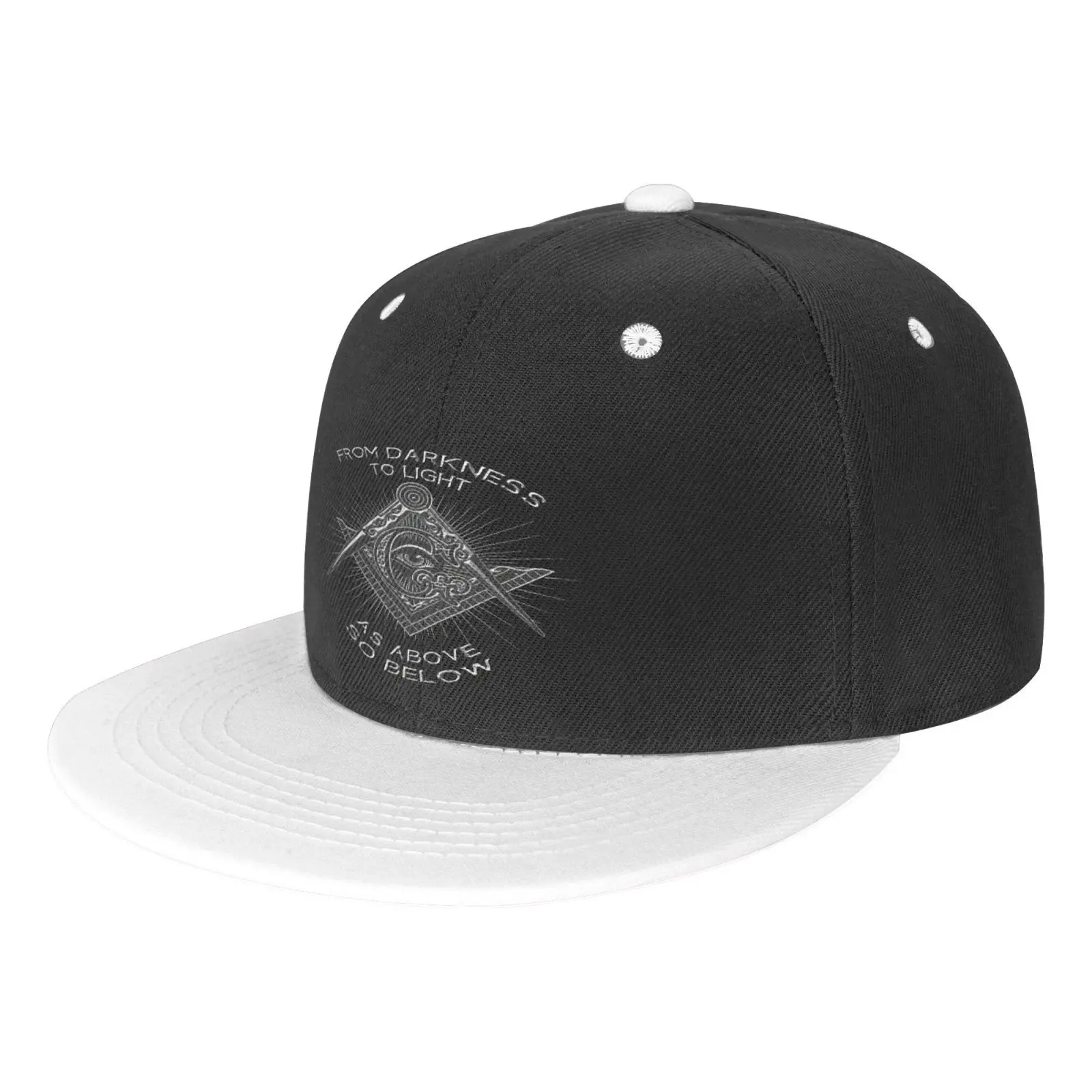 

As Above So Below Masonic Freemason Cap Balaclava Caps For Men Hat Male Summer Custom Logo Beret Men Caps For Women Winter Hat