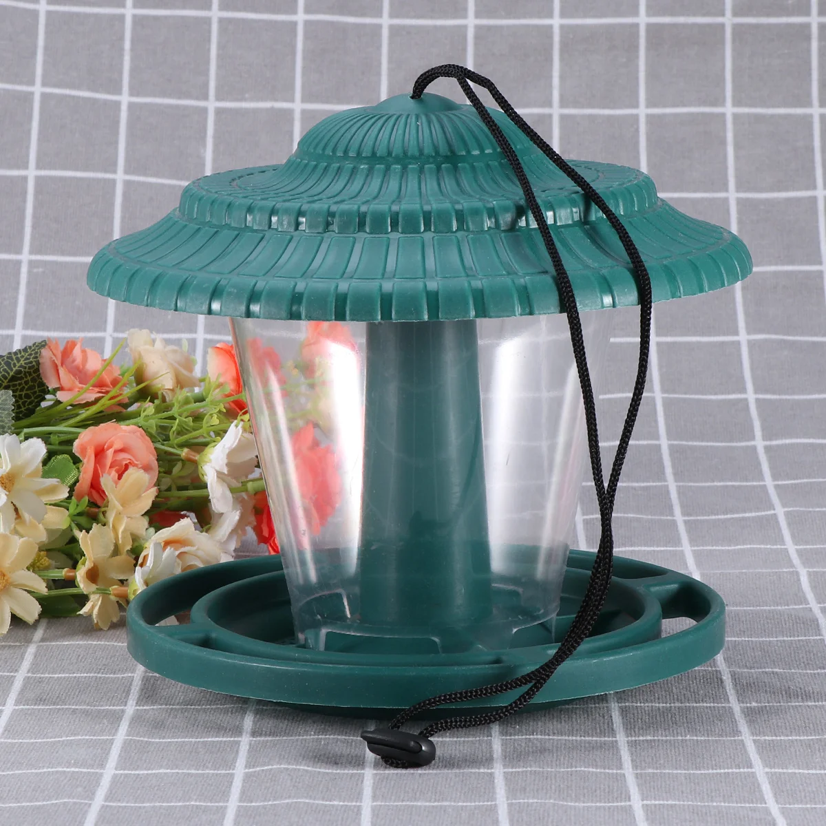

Bird Feeder Hanging Wild Feeders Outside Garden Decoration Outdoor Squirrel Proof Feed Birds Cage Birdseed Houses Pole House