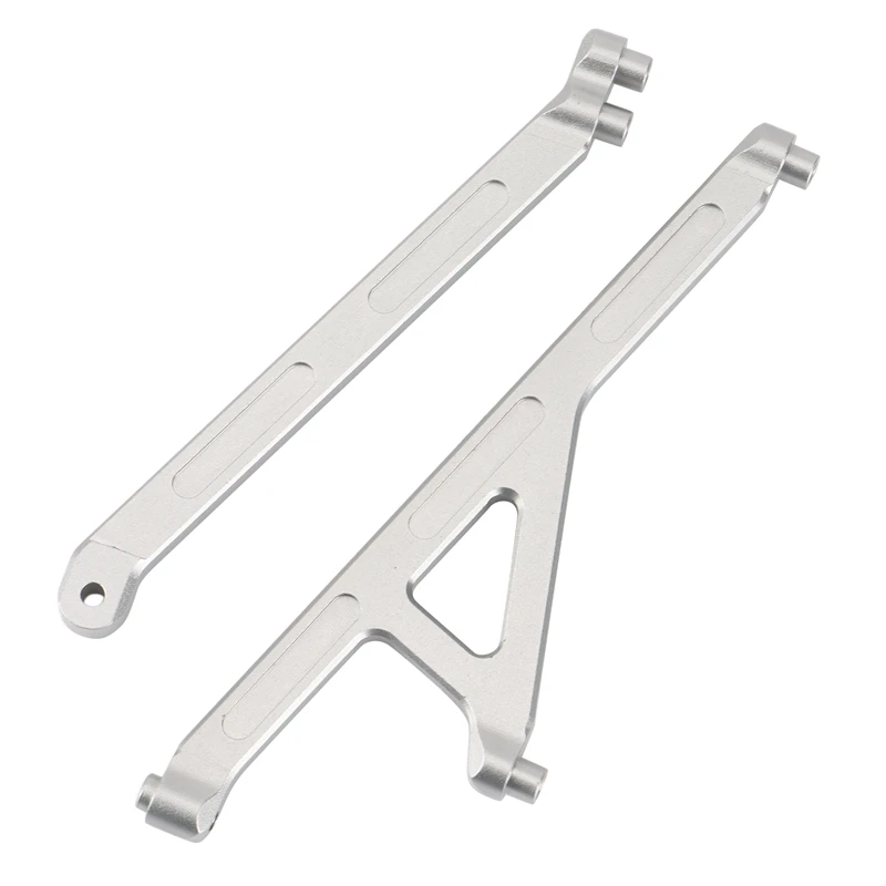 2Pcs Metal Front &amp Rear Chassis Support Set For Losi Lasernut U4 1/10 Rock Racer Buggy RC Car Upgrade Parts Accessories